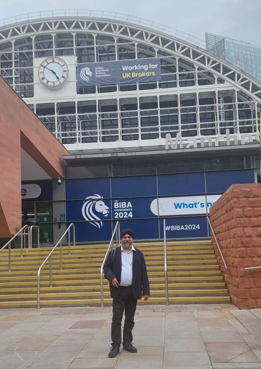 CEO Mohandeep Singh at BIBA, Manchester 2024
