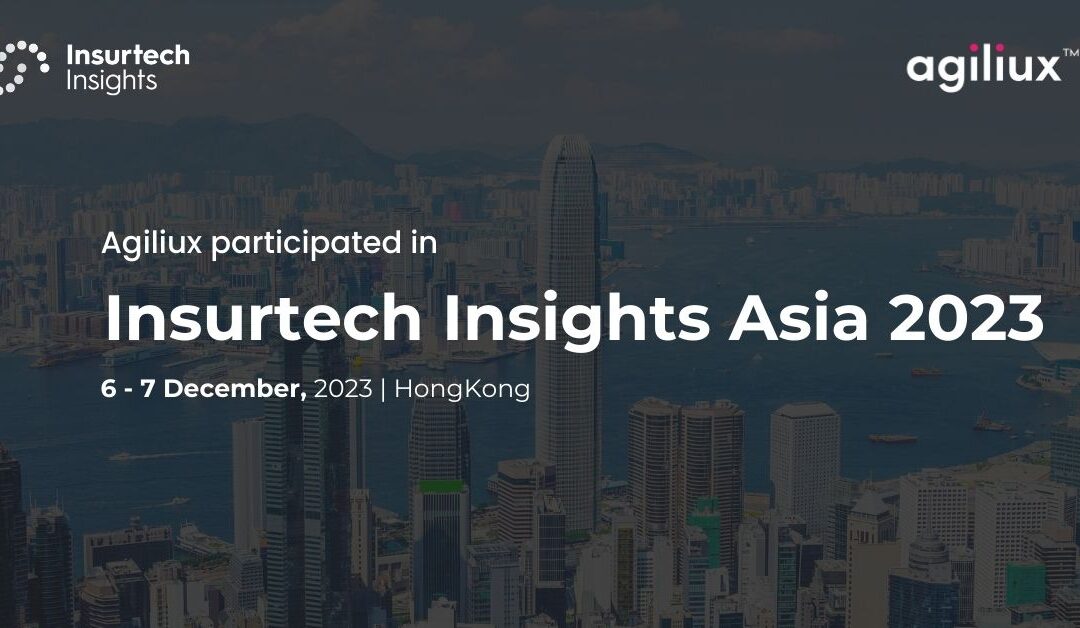 Our CEO spoke at Insurtech Insights Asia 2023